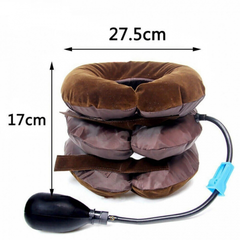 Guler cervical moale si gonflabil pentru Spondiloza si Hernie Cervicala [11]