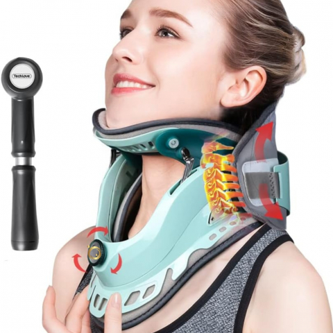 Guler Cervical tip Philadelphia pentru Spondiloza si Hernie, Corectie si Fixare a Coloanei Vertebrale [1]