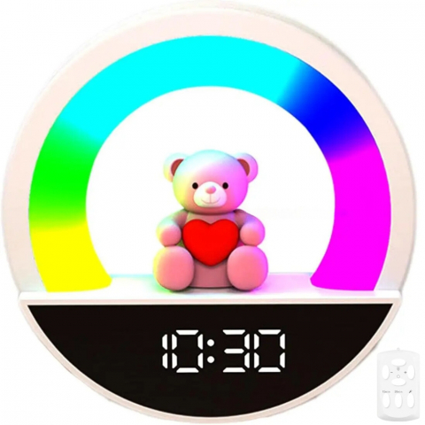 Lampi LED Smart - Lampa de Veghe la Priza pentru Copii cu Telecomanda