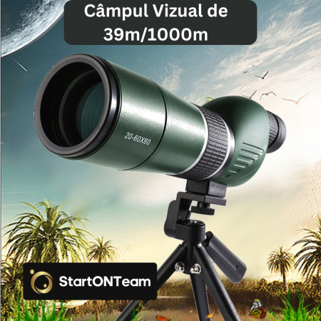 Luneta Telescop HD 20-60x60 cu Trepied [5]