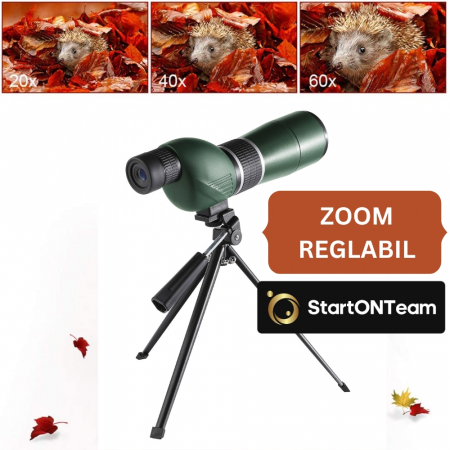 Luneta Telescop HD 20-60x60 cu Trepied [7]