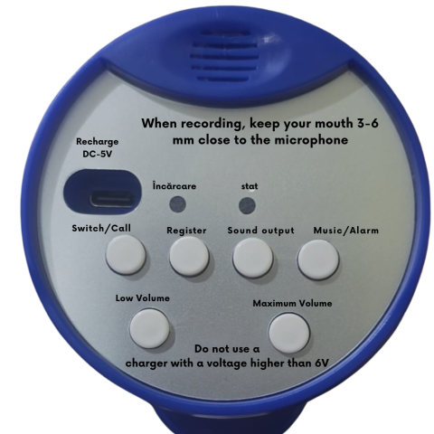 Megafon Portavoce portabil profesional de 20W [5]