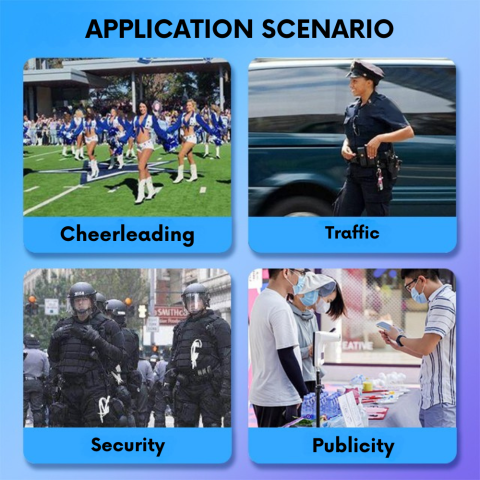 Megafon Portavoce portabil profesional de 20W [3]