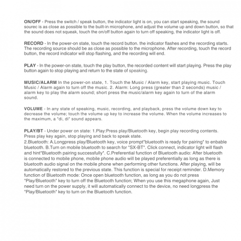 Megafon Portavoce Puternic si Portabil [13]