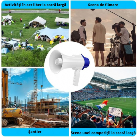 Megafon Portavoce Puternic si Portabil [15]