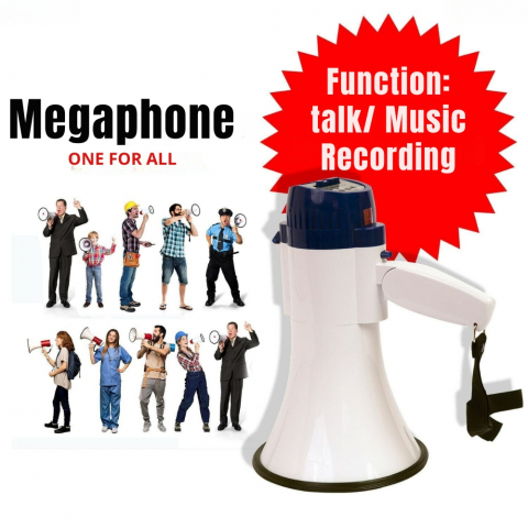 Megafon Portavoce Puternic si Portabil [5]