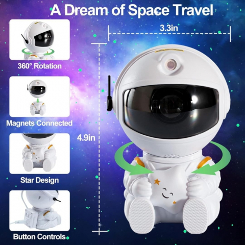 Mini Astronaut Proiector de Stele si Galaxie [14]