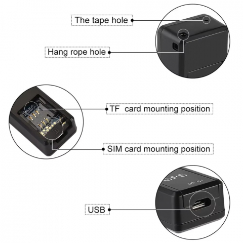 Mini Localizator GPS Tracker GF 07 [4]