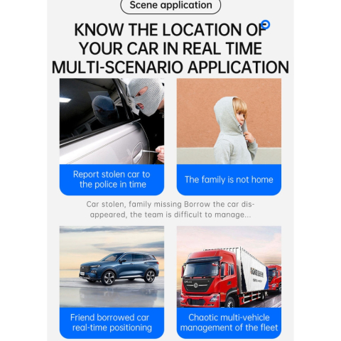 Mini Tracker Auto GPS 4G Q10, magnetic, autonomie 45 zile standby [7]