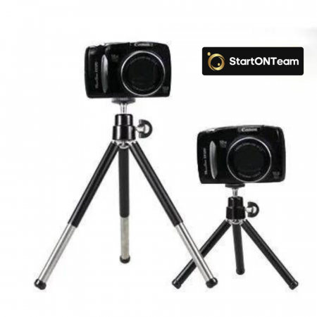 Mini Trepied Cap cu Bila Universal Extensibil [3]