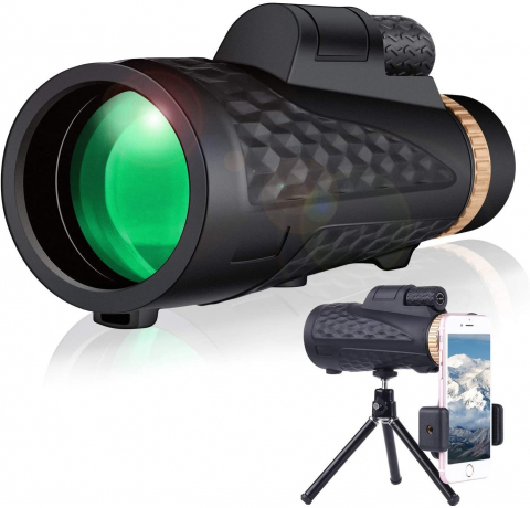 Monoclu Telescop Profesional HD 12x50 de Inalta Putere tip Telescop, Prisma BaK-4, Dual Focus Monoclu Telescop Profesional HD 12x50 de Inalta Putere tip Telescop, Prisma BaK-4, Dual Focus