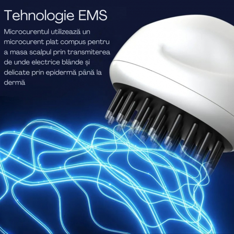 Perie de Par Electrica cu Laser pentru Cresterea Parului [8]