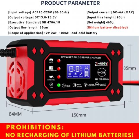 Redresor Automat Inteligent pentru Baterii Auto 12V/5Amp [41]