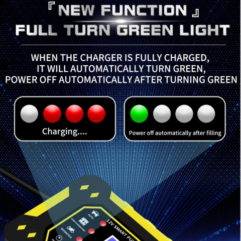 Redresor Automat Inteligent pentru Baterii Auto 12V/5Amp [18]