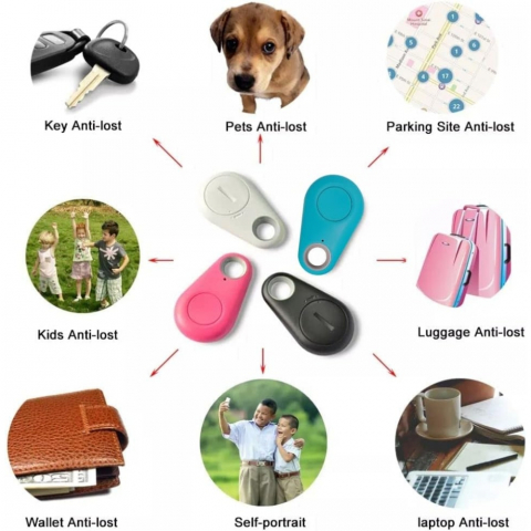 Set 5 Brelocuri Bluetooth Anti-Pierdere pentru Chei, Telefon [13]