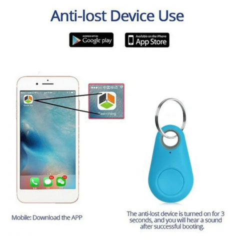 Set 5 Brelocuri Bluetooth Anti-Pierdere pentru Chei, Telefon [20]