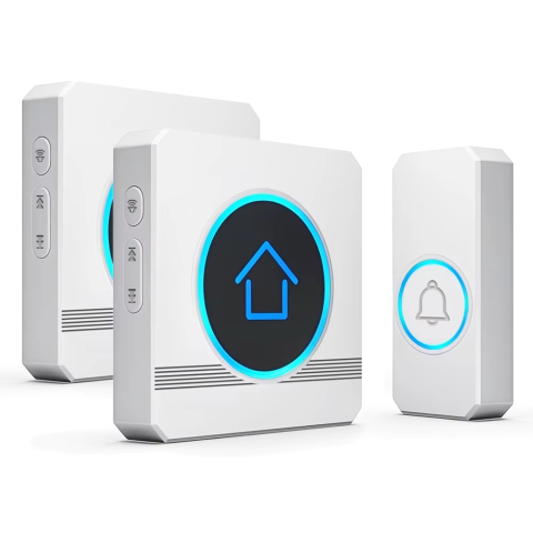 Control Acces & Accesorii - Sonerie wireless fara fir pentru exterior cu 2 receptoare