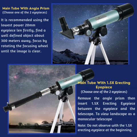 Telescop Astronomic Profesional StartONTeam F36050 [22]