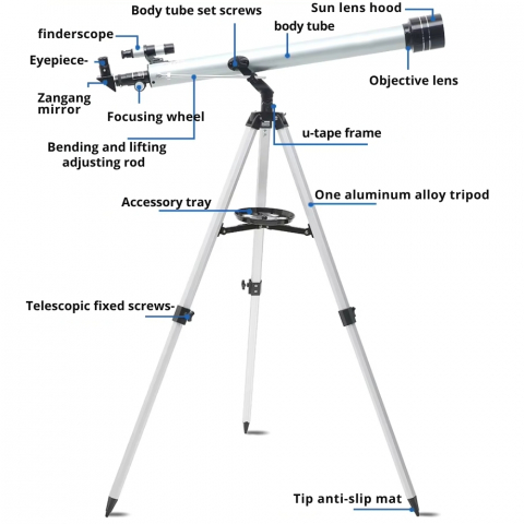 Telescop Astronomic StartONTeam F90060 [18]