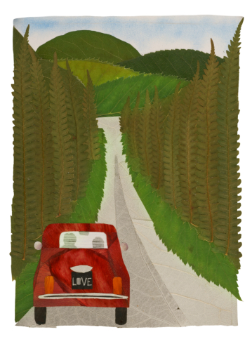 Produse - Vacanta - print de arta cu flori presate traditional, hartie premium, inramat, dimensiuni personalizate, cadou ideal pentru casa