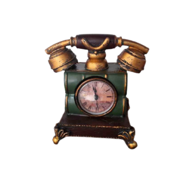 Statuetă ceas - Model telefon retro [1]