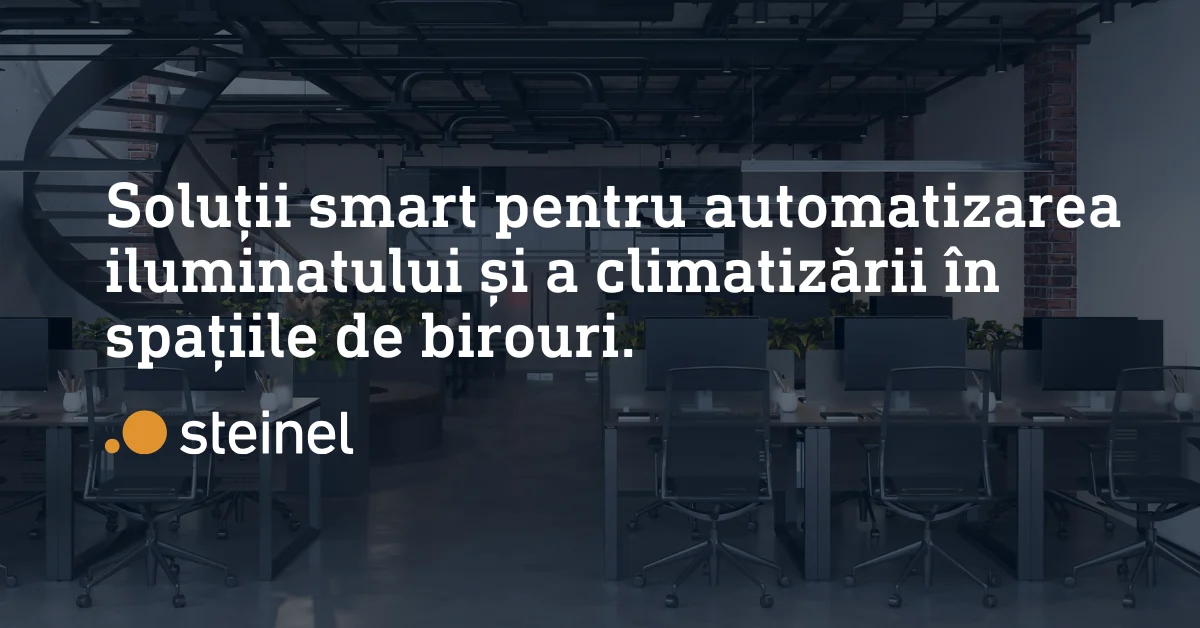 Control smart al iluminatului și climatizării în birourile moderne