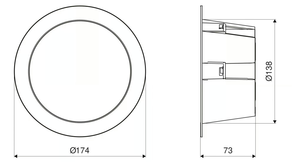 Lampa de interior LED profesionala RS PRO DL 150 SC cu senzor de miscare si Bluetooth [4]