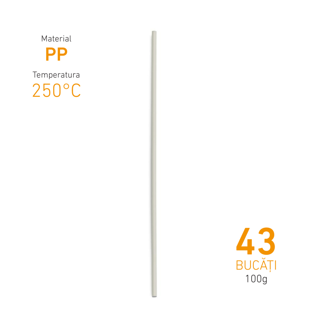 Sarma pentru sudura Polipropilena PP - 43 buc. (100g) [2]
