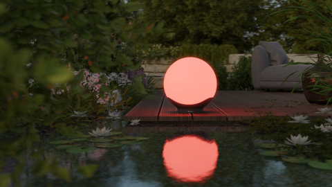 Lampa de exterior RGB Sphera C 24V 300 mm [6]