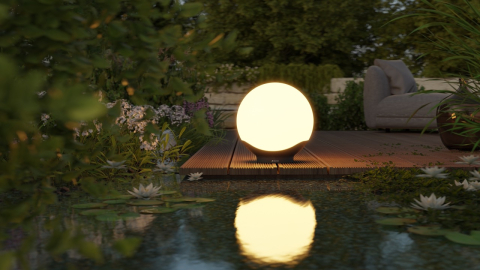 Lampa de exterior RGB Sphera C 24V 400 mm [7]