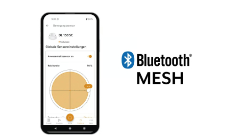 Lampa de interior LED profesionala RS PRO DL 150 SC cu senzor de miscare si Bluetooth [7]