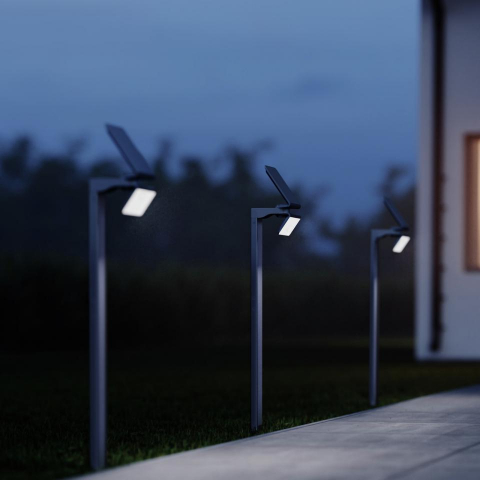Lampă solară XSolar GL-S cu senzor de mișcare Antracit - STEINEL [3]