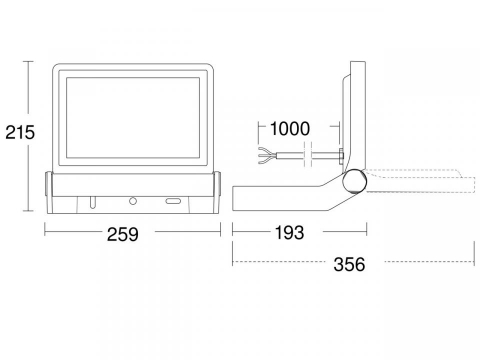 Reflector LED XLED ONE XL alb [1]