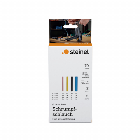 Suflante cu aer cald si accesorii - Set 70 buc. tub contractil I ∅1,6 – 4,8 mm