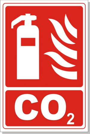 Stickere PSI - Stingator CO2 30x20cm