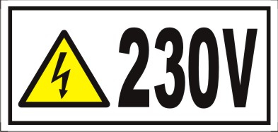 230V N 8x4cm