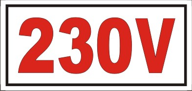 230V R 8x4cm