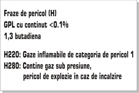 Statie GPL - Fraze de pericol 30x20cm