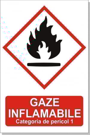 Statie GPL - Gaze inflamabile 30x20cm