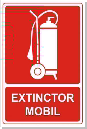 Stickere PSI - Extinctor mobil 30x20cm