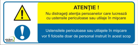Horeca - Atentie 30x10cm