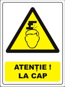 Obligatii generale - Atentie la cap 20x15cm
