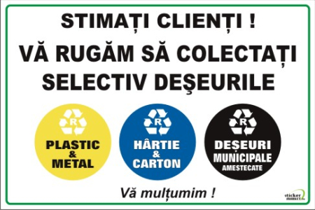 Self Wash - Colectati selectiv 30x20cm