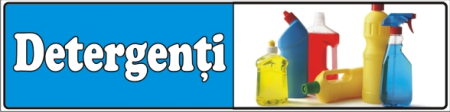 Placute PVC - Detergenti 80x20cm