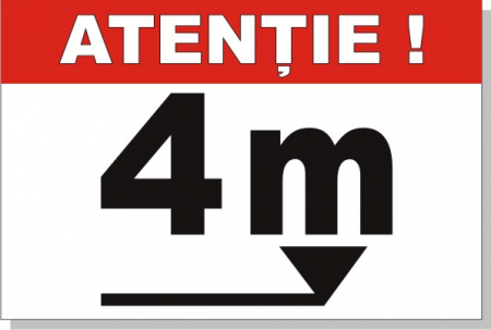 Inaltime admisa 4m 30x20cm