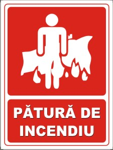 Patura de incendiu 20x15cm