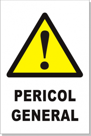 Statie GPL - Pericol general 30x20cm