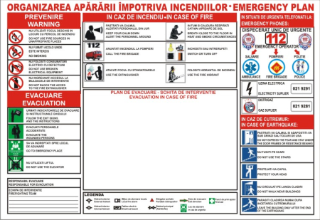 Depozite - Plan evacuare format A3