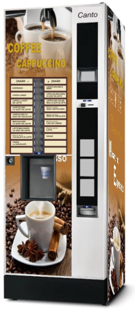 Autocolante automate cafea - Set Complet Autocolante Necta Astro Canto  - Back Film & Premium Laminat