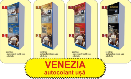 Autocolante automate cafea - Venezia usa